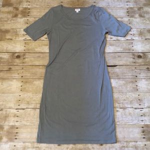 LuLaRoe || Gray Julia Dress (Bodycon)